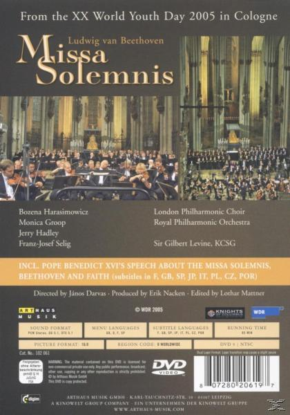 VARIOUS - BEETHOVEN MISSA SOLEMNIS  - (DVD-ROM)