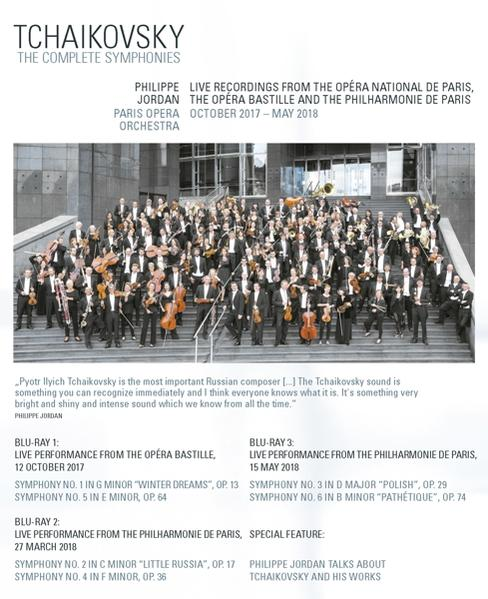 Philippe Jordan - Tchaikovsky-The Complete Symphonies  - (DVD)