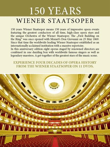 Kleiber/Abbado/Thielemann/Kara - 150 Years Wiener Staatsoper  - (DVD)