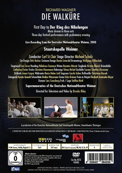 Richard Wagner - DIE WALKURE WEIMAR 2008  - (DVD)