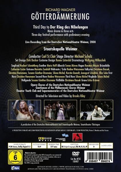 Richard Wagner - GOTTERDAMMERUNG WEIMAR 2008  - (DVD)