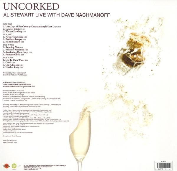 Al Stewart - Uncorked (2LP Black Vinyl)  - (Vinyl)