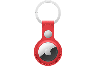APPLE AIRTAG LEATHER KEY RING RED - Portachiavi AirTag (Rosso)