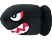 SANEI Mario Kart - Banzai Bill - Figura di peluche (Nero/Bianco/Rosso)