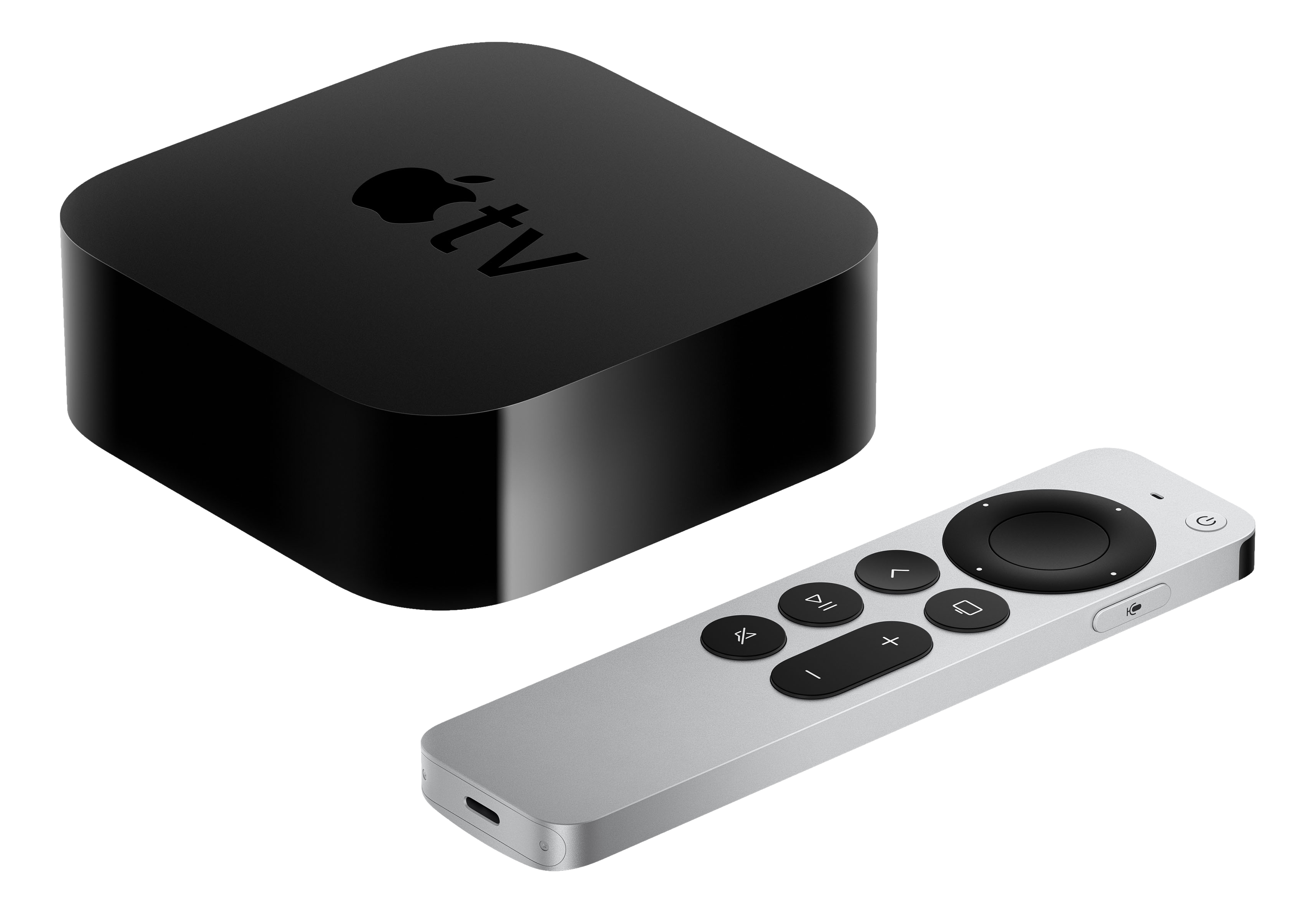 APPLE TV HD (2021) - Multimediaplayer (Schwarz/Silber)