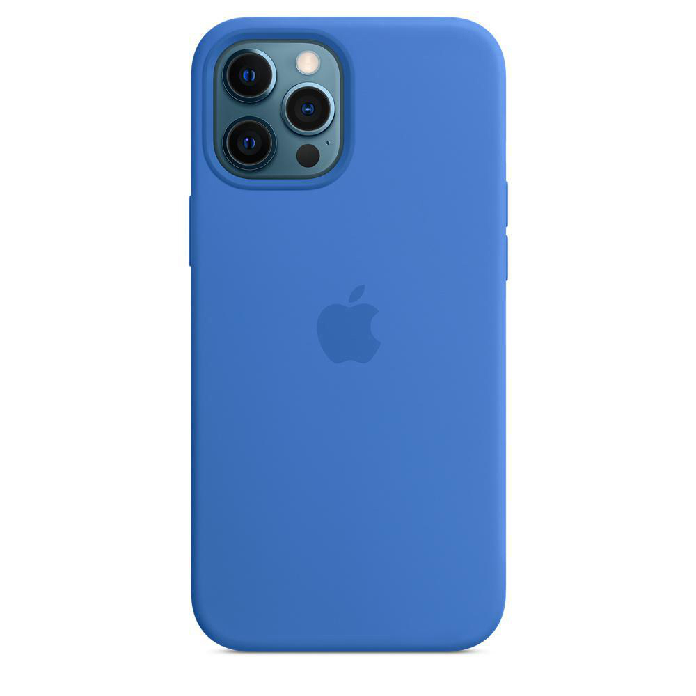 Backcover, 12 Max, MagSafe, MK043ZM/A Apple, Blue Capri iPhone mit APPLE Pro
