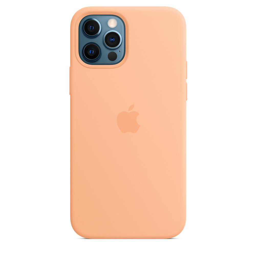 APPLE MK023ZM/A mit MagSafe, Backcover, Apple, iPhone 12, iPhone 12 Pro, Cantaloupe