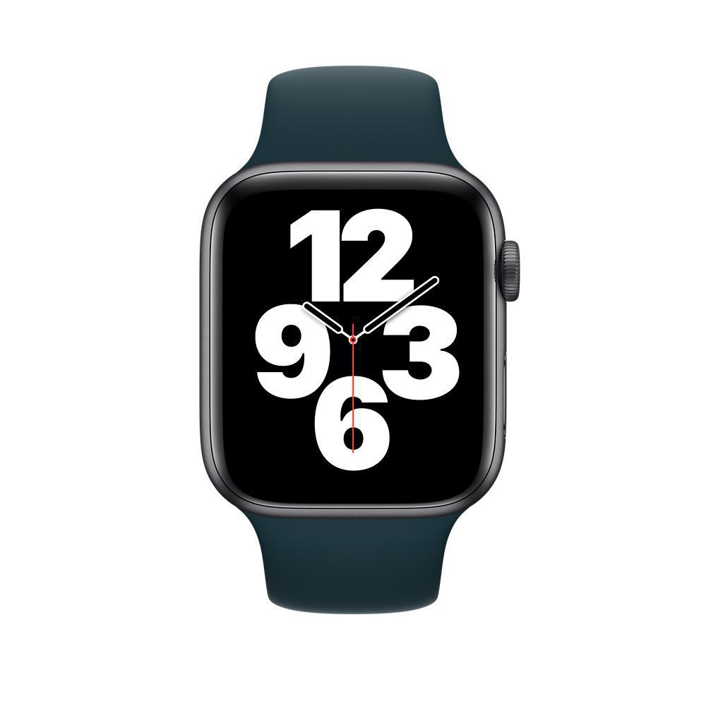 APPLE 44 mm Sportarmband Regular, Ersatzarmband, Federgrün