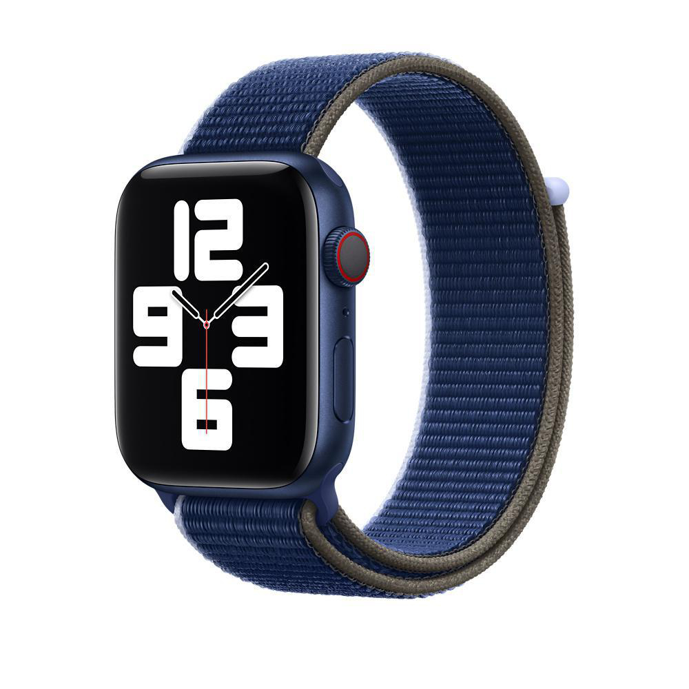 APPLE 44 mm Sport Loop, Ersatzarmband, Tiefseeblau