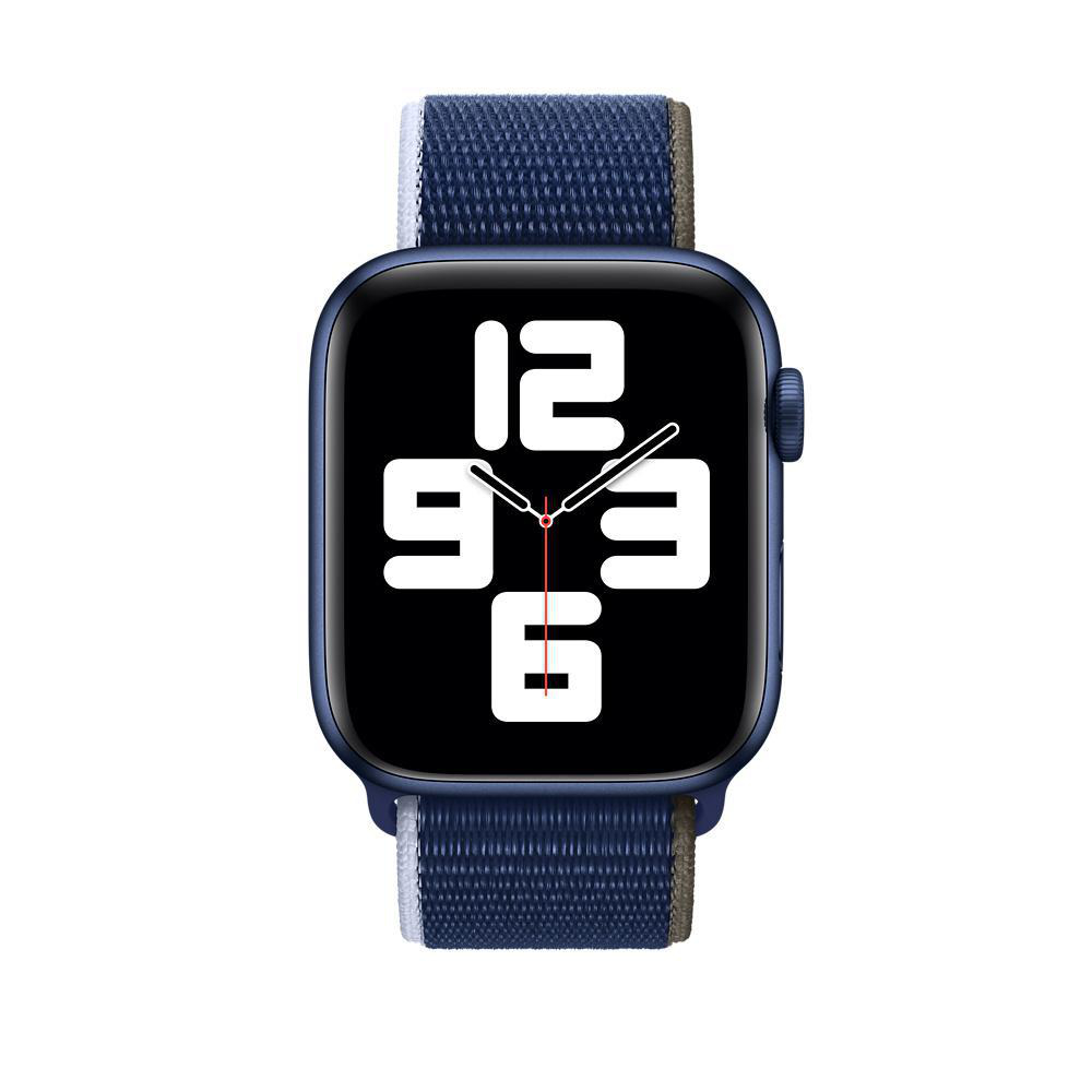 APPLE 44 mm Sport Loop, Ersatzarmband, Tiefseeblau