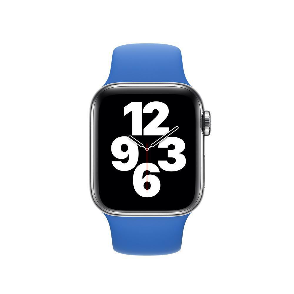 APPLE 40 mm Sportarmband Regular, Ersatzarmband, Capriblau