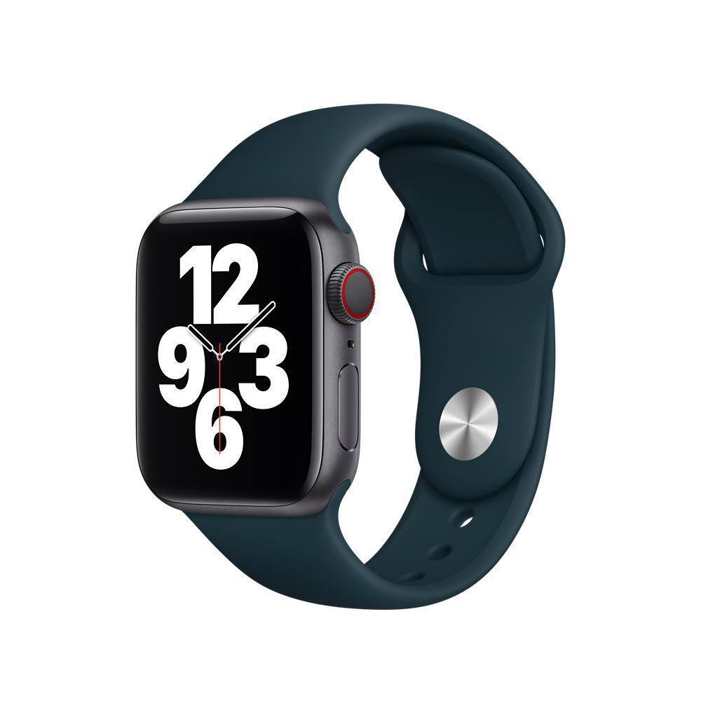 APPLE 40 mm Sportarmband Regular, Ersatzarmband, Federgrün