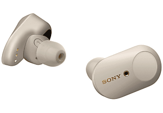 Auriculares True Wireless - Sony WF-1000XM3S, Noise Cancelling, Asistente de voz, 24 horas, Bluetooth 5, Plata
