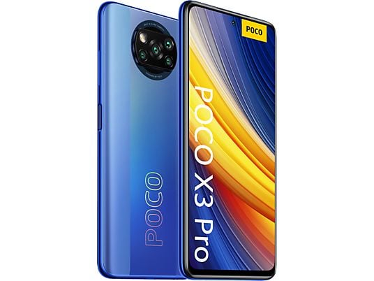 Móvil - XIaomi Poco X3 Pro, Azul, 256 GB, 8 GB, 6.67", Full HD+, Qualcomm Snapdragon 860, 5160 mAh, Android