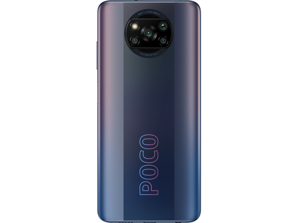 Un teléfono con varias lentes de cámara en la parte trasera.