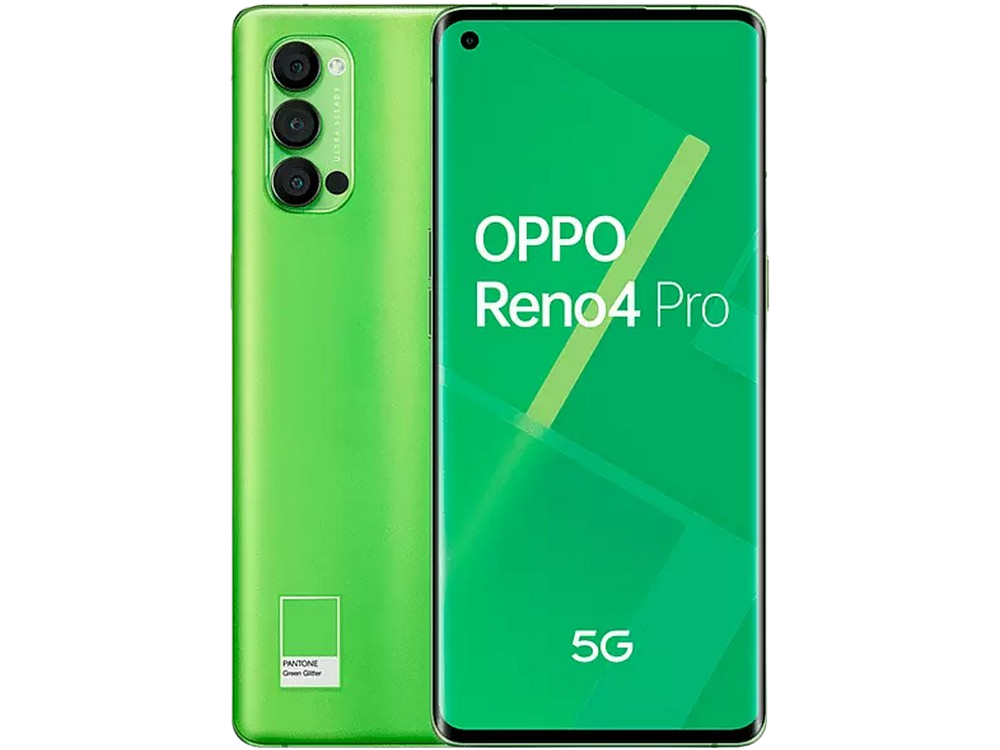 Móvil - OPPO Reno 4 Pro, Verde, 256 GB, 12 GB, 6.5" Full HD+, Qualcomm Snapdragon 765G, 4000 mAh, Android