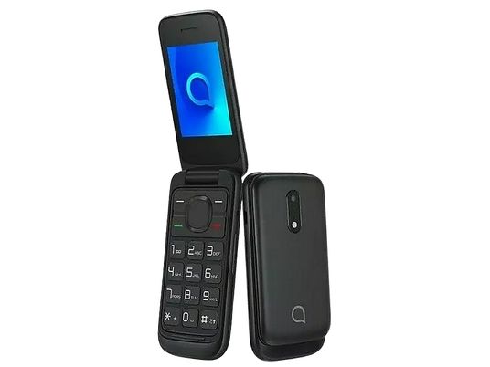Móvil - Alcatel 2053D, 2.4", Bluetooth, Dual SIM, Cámara 1.3 MP, 4 MB, Negro
