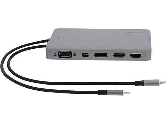 LMP 20416 - USB-DisplayPort Adapter (Grau)