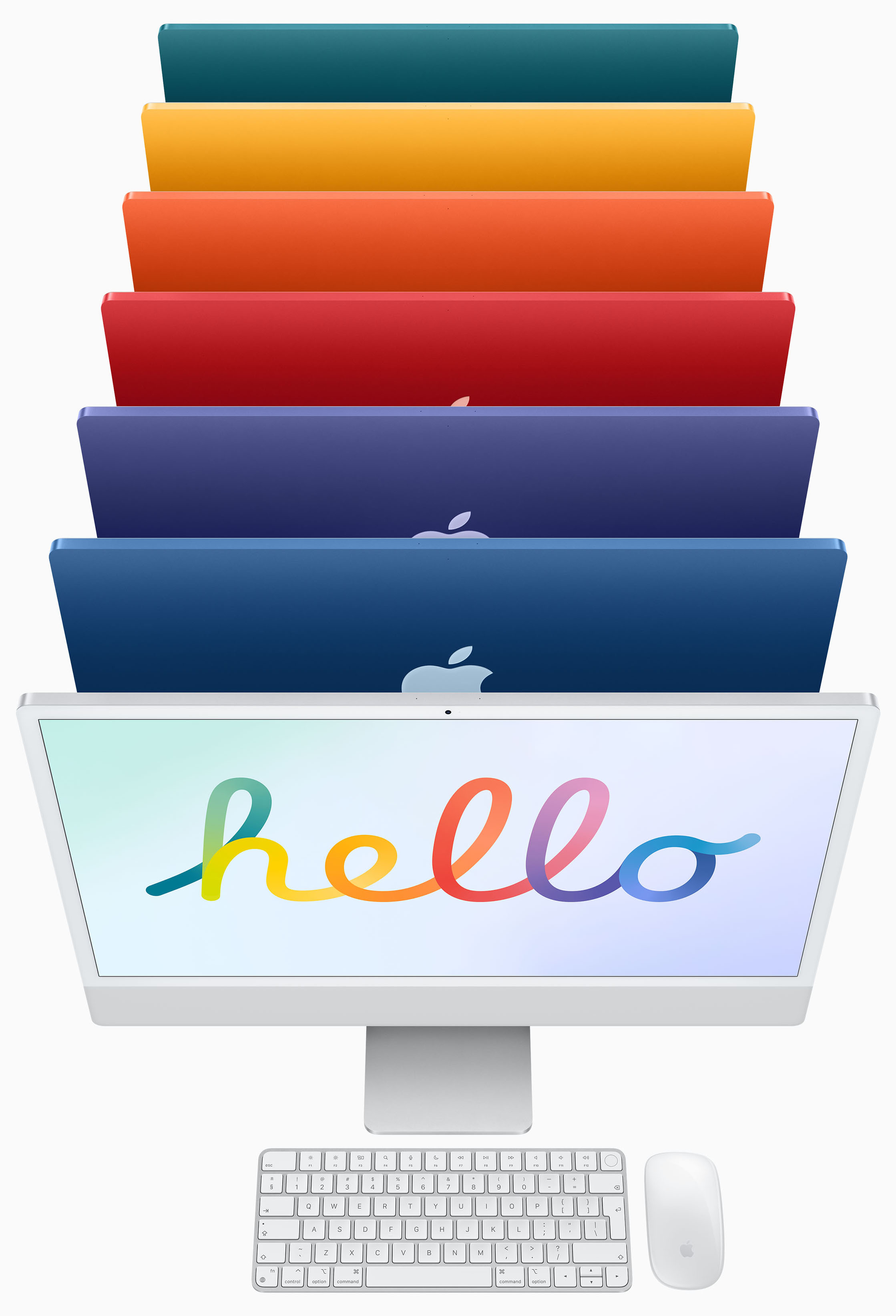 APPLE iMac 24" - Groen M1/256 GB/8 GB