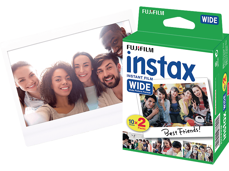 FUJIFILM instax WIDE Film Doppelpack kaufen MediaMarkt