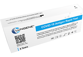 CLUNGENE COVID-19 Antigen Rapid Test CoVID-19 Antigen Schnelltest für Laien Blau/Weiß