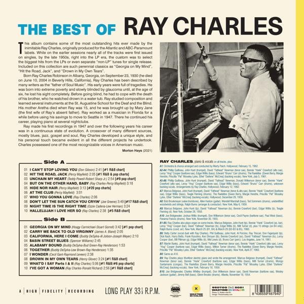 Best Vinyl) - Ray Charles Charles The (Ltd.180g Of Ray (Vinyl) - Farbiges
