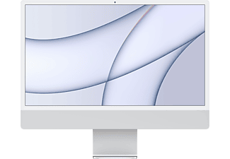 APPLE iMac (2021) M1 - Ordinateur tout-en-un (24 ", 256 GB SSD, Silver)