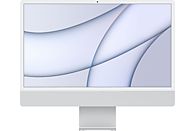 APPLE iMac (2021) M1 - All-in-One-PC (24 ", 256 GB SSD, Silver)