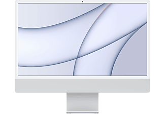 APPLE iMac (2021) M1 - Ordinateur tout-en-un (24 ", 512 GB SSD, Silver)