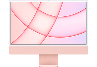 APPLE iMac (2021) M1 - Ordinateur tout-en-un (24 ", 256 GB SSD, Pink)