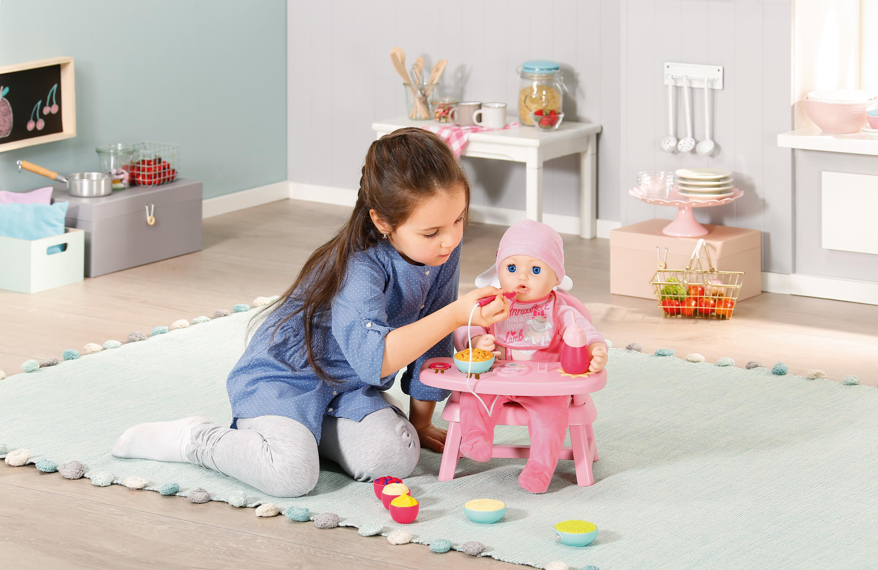 ZAPF CREATION Baby Annabell Lunch Time Tisch Spielzeugtisch