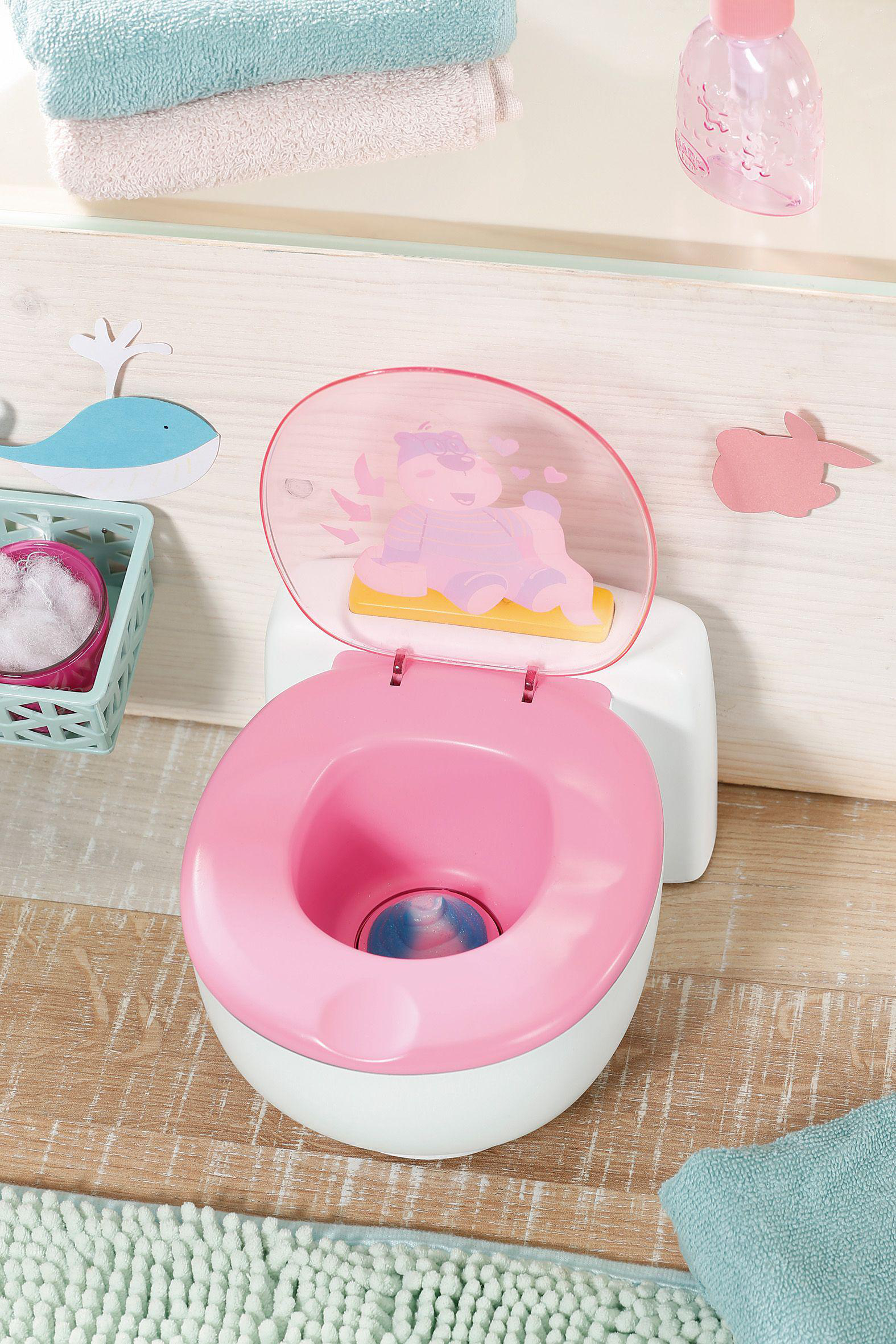 ZAPF CREATION BABY born Bath Spielzeugtoilette