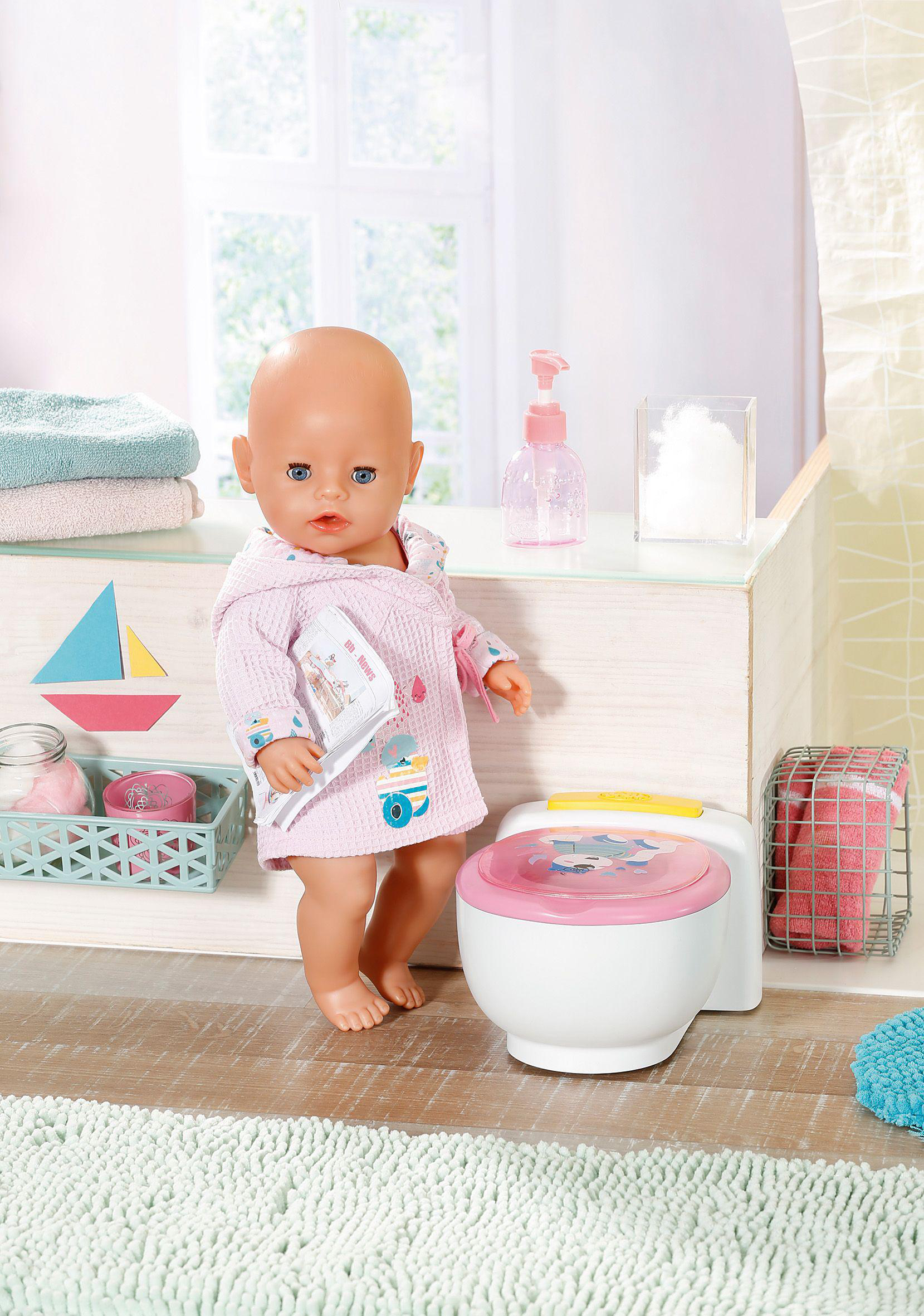 ZAPF CREATION BABY born Bath Spielzeugtoilette
