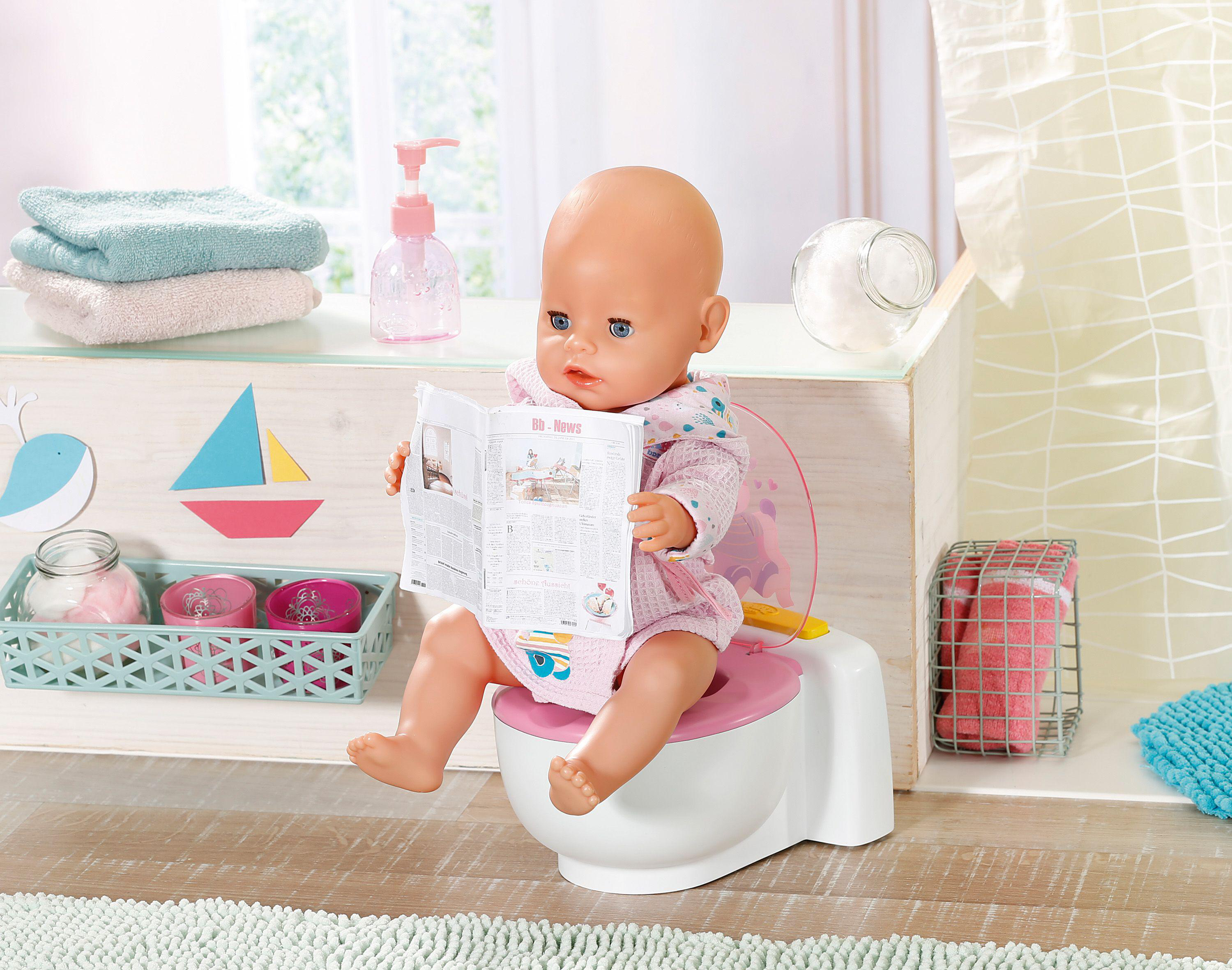 ZAPF CREATION BABY born Bath Spielzeugtoilette