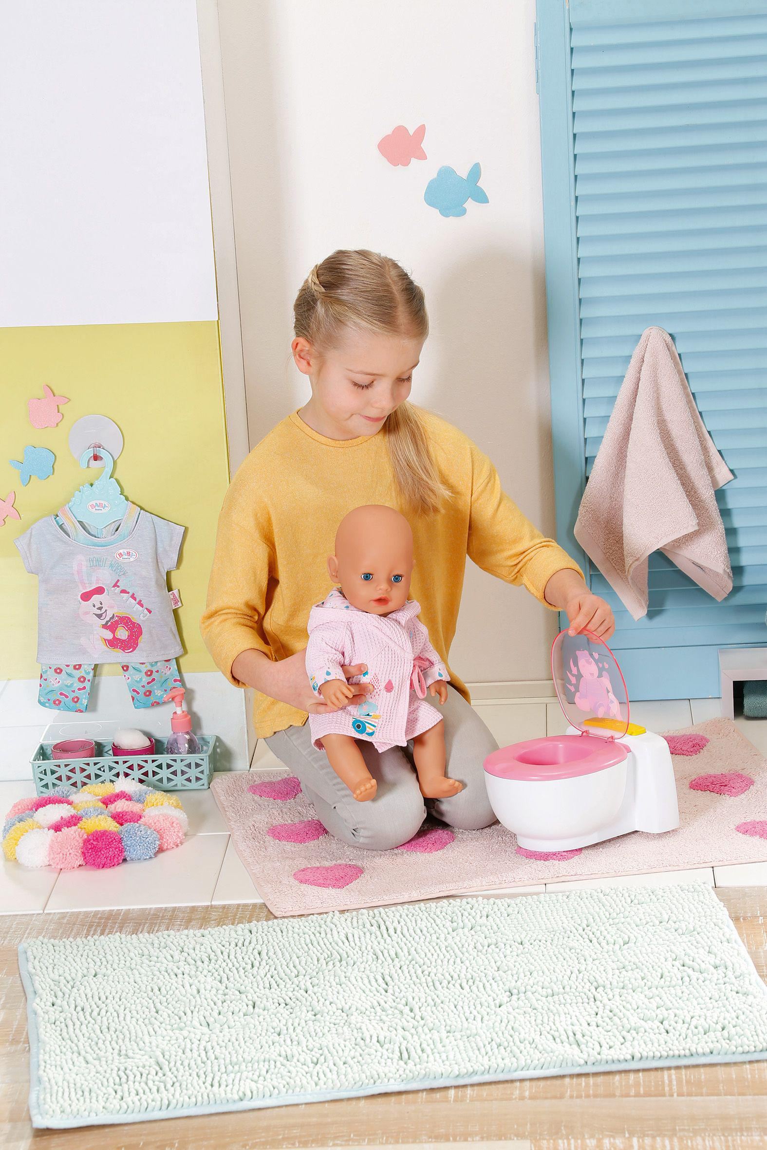 ZAPF CREATION BABY born Bath Spielzeugtoilette