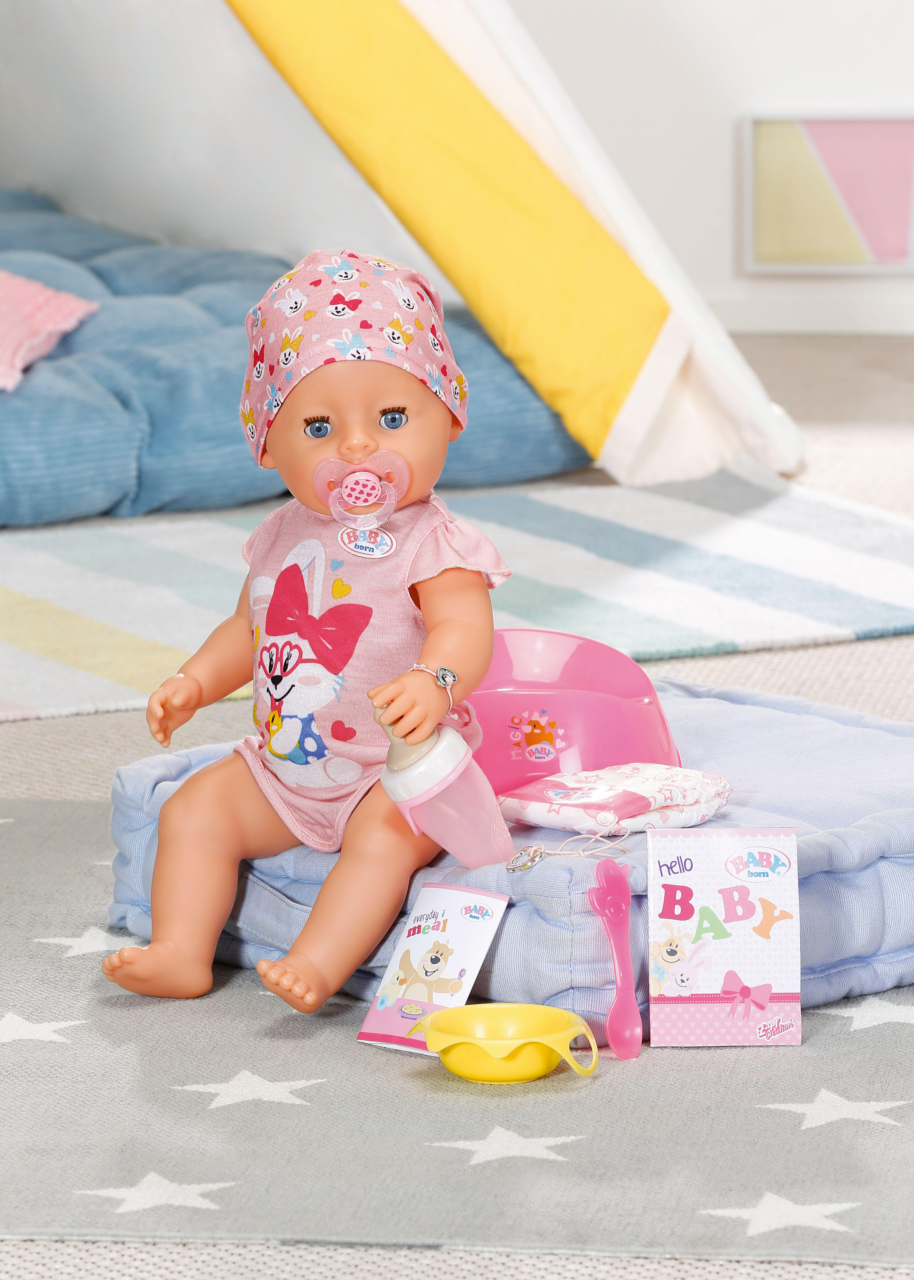 ZAPF CREATION BABY born Magic Girl, ca. 43cm Puppe