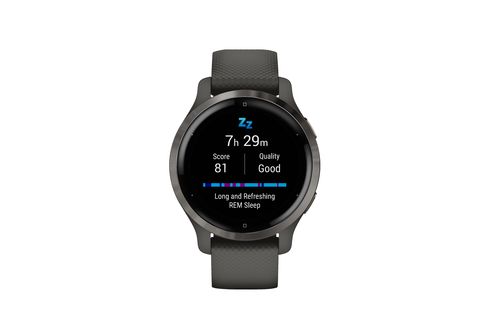 GARMIN Venu 2S Smartwatch Armband: Farbe Grau SATURN 110-175 | Polymer mm, Silikon, mm, 110-175 Smartwatch Grau kaufen. Silikon