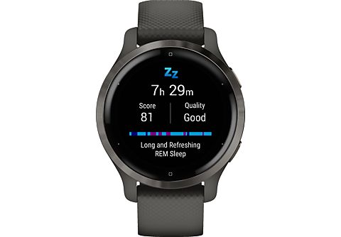 GARMIN Venu 2S Smartwatch Polymer Silikon, 110-175 mm, Grau Smartwatch  kaufen. Armband: Silikon, 110-175 mm, Farbe Grau | SATURN