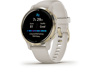 GARMIN Venu 2S Smartwatch Polymer Silikon, 110-175 mm, Beige