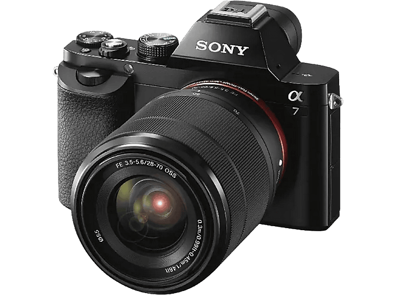 Cámara | Sony Alpha ILCE 7KB, de 24.3 MP, Full Frame, Negro Objetivo 28-70 mm