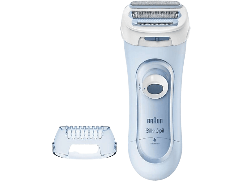 Rasuradora - Braun Silk-épil 5-160, 3 En 1 Wet&Dry, Sistema de Recorte Y Exfoliación + 2 Accesorios, Azul
