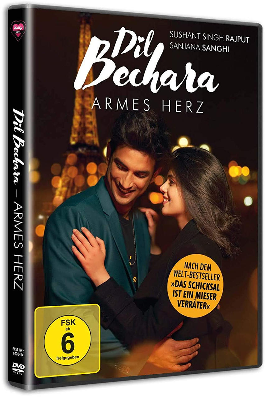 Ein Film-DVD-Cover mit einem Mann und einer Frau, die vor dem Eiffelturm lächeln.