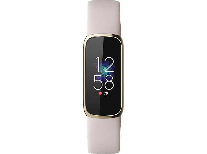 FITBIT Fitnesstracker Luxe, Mondweiß/Edelstahl Softgold online kaufen