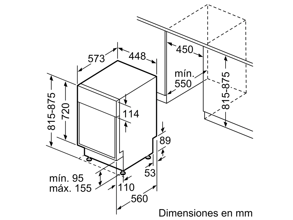 Lavavajillas - Siemens SR23EW28KE, Bajo encimera, 9 servicios, 6 programas, Motor iQdrive™, 45 cm, Blanco