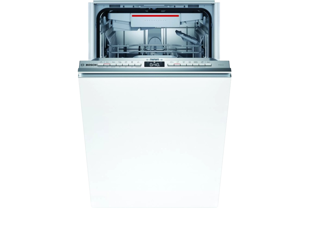 Lavavajillas - Bosch SPV2HKX41E, Integrable, 9 servicios, 5 programas, Home Connect, 45 cm, Blanco