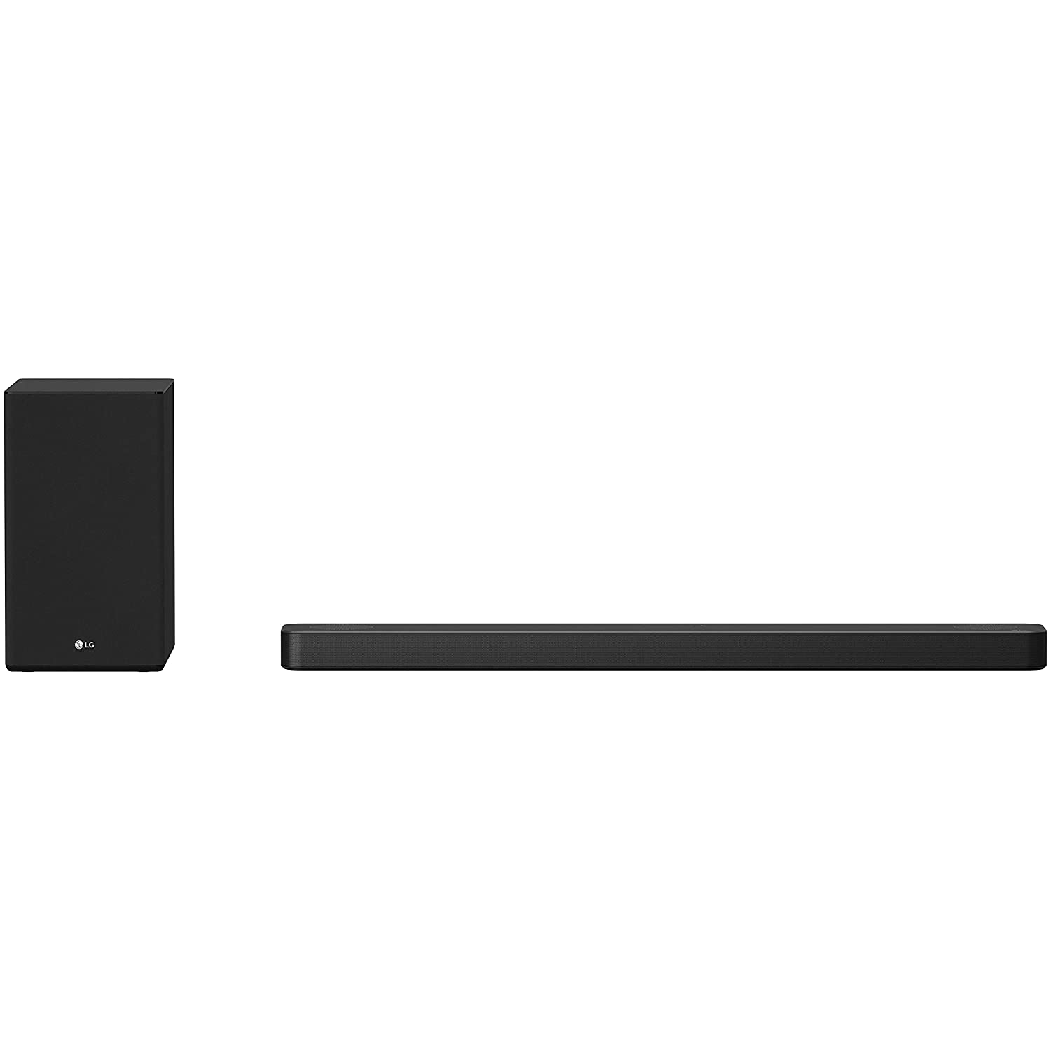 Barra de sonido - LG SS SN8YG, Dolby Atmos, 440W, Subwoofer, Inalámbrico, Bluetooth, Negro