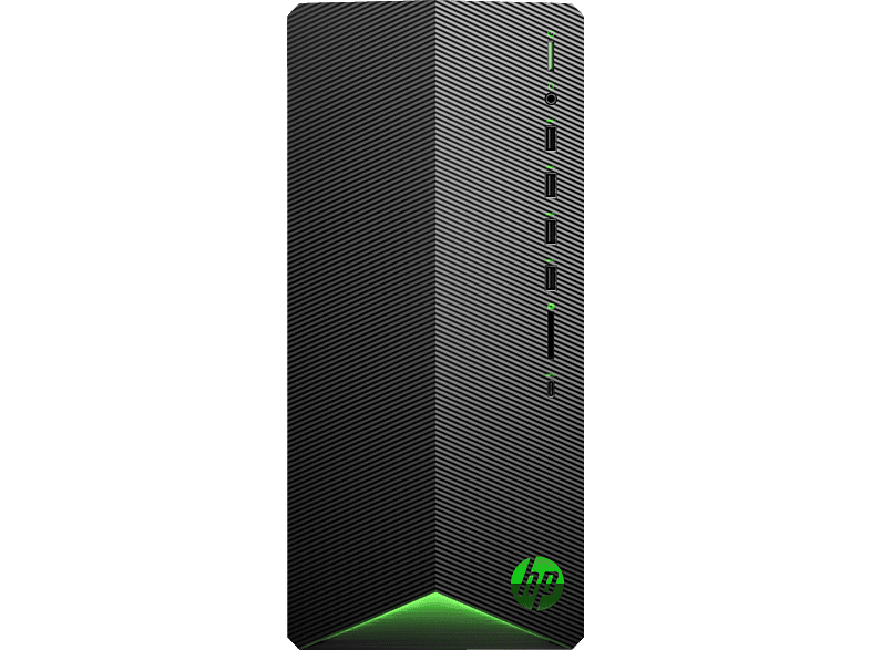 HP Pavilion 3060 GB (64 SSD, Bit), NVIDIA, GB Prozessor, Desktop-PC 512 Home Gaming 10 RTX™ RAM, 16 Windows Grafikspeicher GeForce HDD, mit i7-10700F GDDR6 TB Ti TG01-1306ng, 1 Intel®