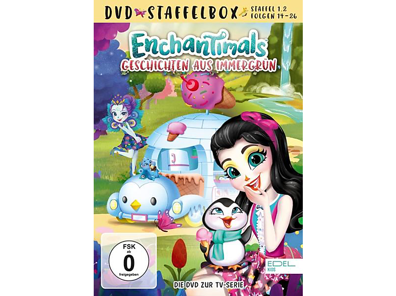 Enchantimals - Geschichten aus Immergrün - Staffelbox 1.2 - Die DVD zur TV-Serie (Folgen 14 - 26) DVD