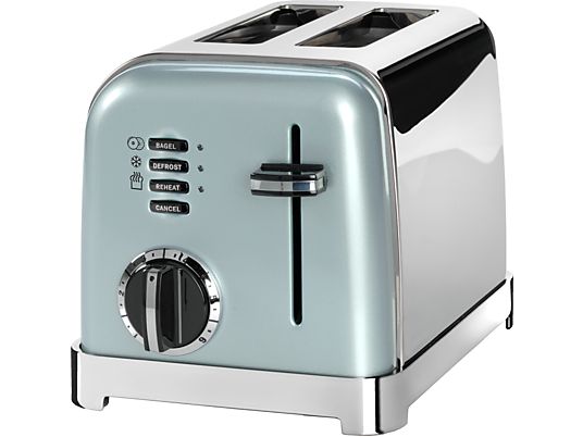 CUISINART CPT160GE - Toaster (Gebürsteter Edelstahl/Grün)