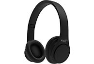 Auriculares inalámbricos - Vieta Pro Wave, De diadema, Bluetooth, Hasta 12 horas, Micrófono, Negro